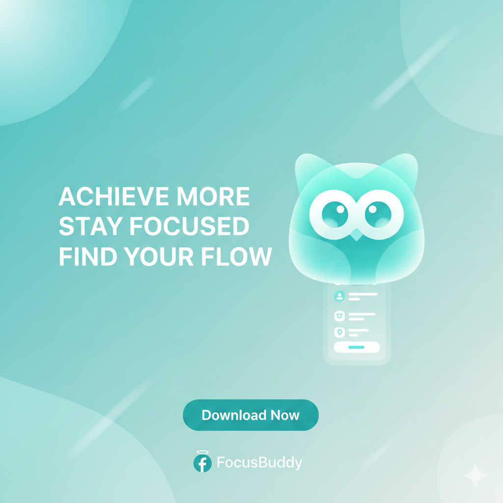 FocusBuddy iPhone mockup